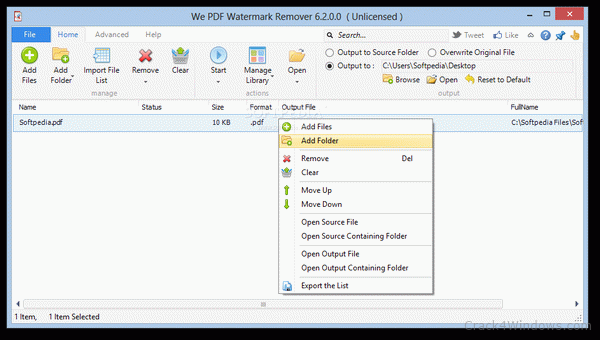 PDF Watermark Remover Crack + Keygen gratuito 2022 