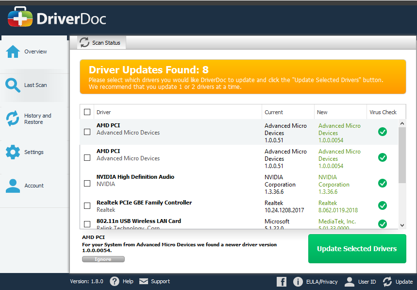 Download gratuito della chiave del prodotto DriverDoc Crack 2023